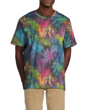 Robert Graham Sunset Palms Cotton T-Shirt - Natural