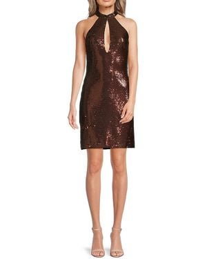 Halston Celo Sequin Minidress - Multicolor