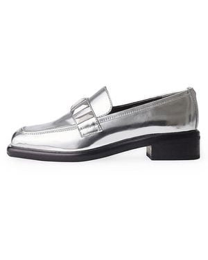 Rag & Bone Maxwell Leather Loafers - White