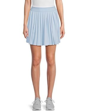 Tommy Hilfiger Pleated Performance Tennis Skirt - Blue