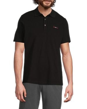 Bally Embroidered Logo Polo Shirt - Black