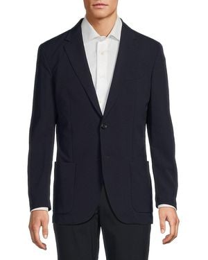 American Heritage Solid Sport Coat - Blue