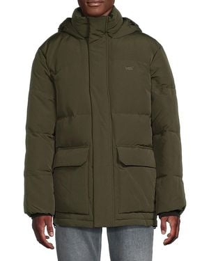 Levi's Arctic Cloth Puffer Parka - Green