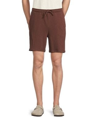 Onia Slub Textured Cotton Shorts