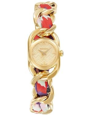 Missoni Gioiello Twilly Goldtone Stainless Steel Bracelet Watch/22.8Mm - Metallic