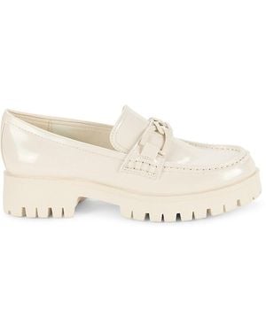 Nine West Gemay Platform Bit Loafers - Natural