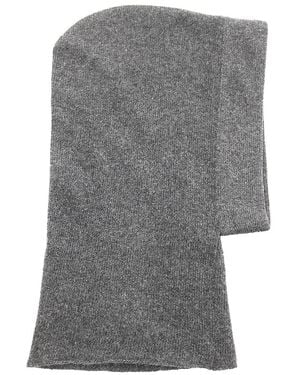 Portolano Cashmere Hood Hat - Grey