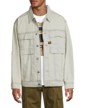 G-Star Oversized Denim Jacket - Grey