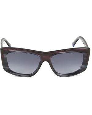 Missoni 56Mm Rectangular Sunglasses - Grey