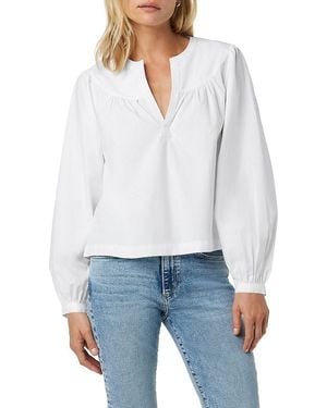 Joe's Jeans The Suzie Balloon Sleeve Blouse - White