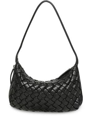 Walter Baker Hazel Leather Shoulder Bag - Black