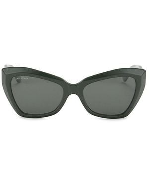 Balenciaga 56Mm Cat-Eye Sunglasses - Grey