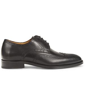 Saks Fifth Avenue Timothee Leather Brogues - Brown