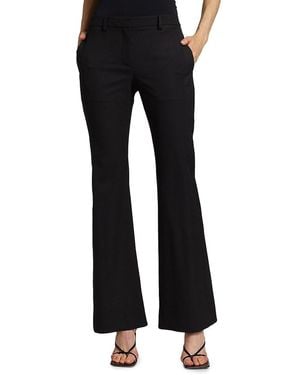 Twp Friday Night Wool-blend Trousers - Black