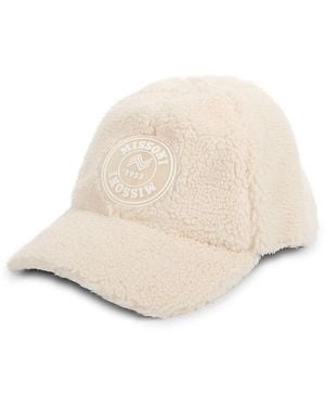 Missoni Faux Fur Baseball Cap - Natural