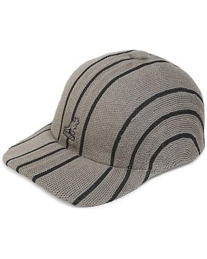 Kangol Don Striped Baseball Cap - Grey