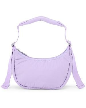 LeSportsac Mini Sheen Crescent Shoulder Bag - Purple