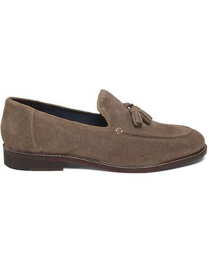 Saks Fifth Avenue Leonard Leather Tassel Loafers - Brown