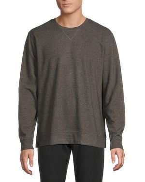 Robert Graham Colbourne Marled Knit Sweatshirt - Grey