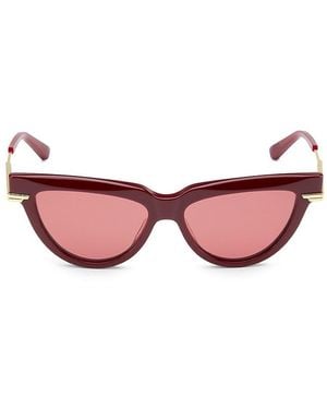 Bottega Veneta 54Mm Cat-Eye Sunglasses - Pink
