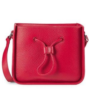 3.1 Phillip Lim Mini Soleil Leather Crossbody Bag - Red