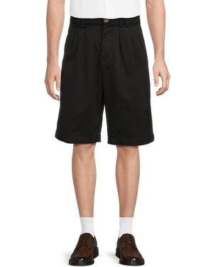 Brunello Cucinelli Cotton Bermuda Shorts - Black