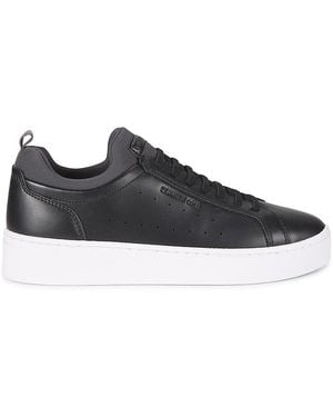 Kenneth Cole Knnevel Logo Low-Top Sneakers - Black