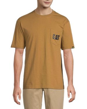 CAT WWR Kain Logo T-Shirt - Natural
