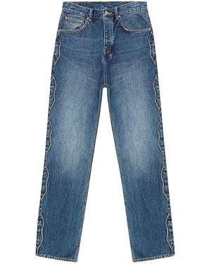 Ksubi This Is Not A Rodeo Antique Kraft Jeans - Blue