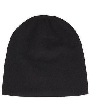 Bruno Magli Reversible Cashmere Beanie - Black