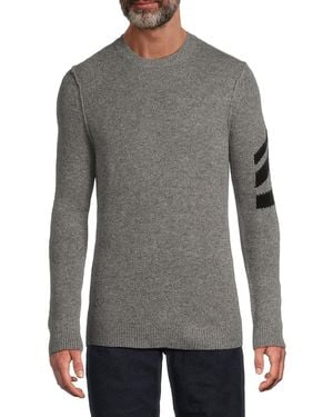 Zadig & Voltaire Kennedy C Arrow Rib-knit Cashmere Jumper - Grey