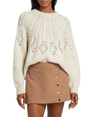 A.L.C. A. L.C. Montie Merino Wool Jumper - Natural