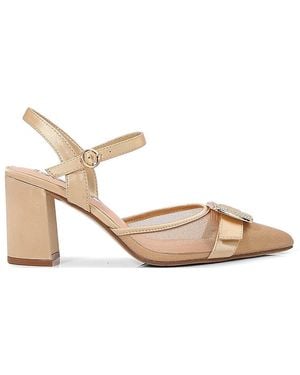 Ninety Union Bianca 75Mm Embellished Block-Heel Sandals - Natural