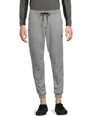 Spyder Logo Drawstring Sweatpants - Grey
