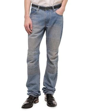 Helmut Lang Moto Worker Jeans - Blue