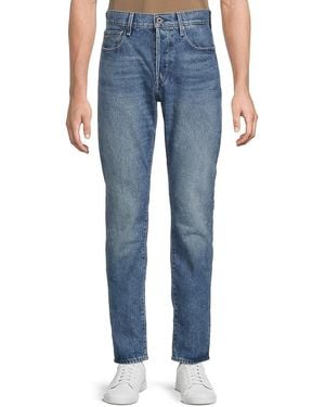 G-Star RAW Regular Fit Whiskered Jeans - Blue