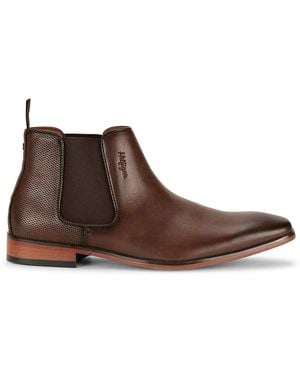 Tommy Hilfiger Sesame Square Toe Chelsea Boots - Brown