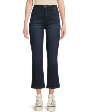 Joe's Jeans High Rise Crop Boot Jeans - Blue