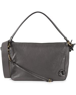 Rebecca Minkoff Mab Leather Shoulder Bag - Gray