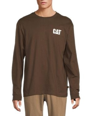 CAT WWR Navanero Logo Sweatshirt - Natural