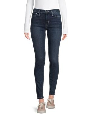 Hudson Jeans Blair High Rise Light Wash Super Skinny Jeans - Blue