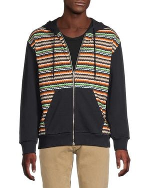 Missoni Printed Hooded Jacket - Black