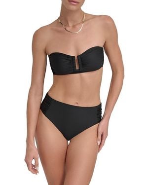 DKNY 2-piece Ruched Bikini Set - Green