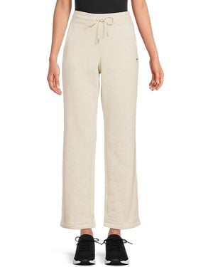 DKNY Drawstring Track Trousers - White