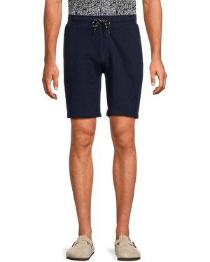 Report Collection Flat Front Drawstring Shorts - Blue
