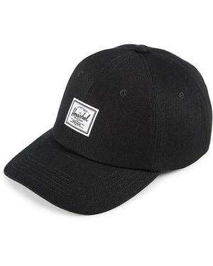 Herschel Supply Co. Sylas Logo Baseball Cap - Black