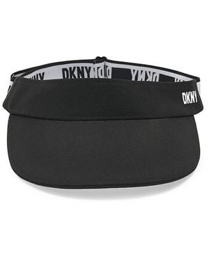 DKNY Logo Tennis Visor - Black