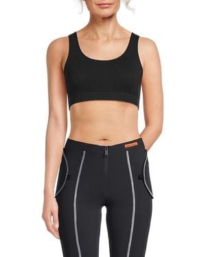 Heron Preston Scoopneck Sports Bra - Black