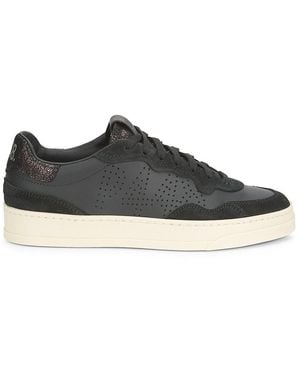 P448 Bali Low-top Leather Sneakers - Black