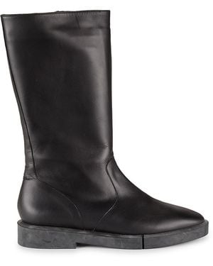 Robert Clergerie Odelie Leather Boots - Black